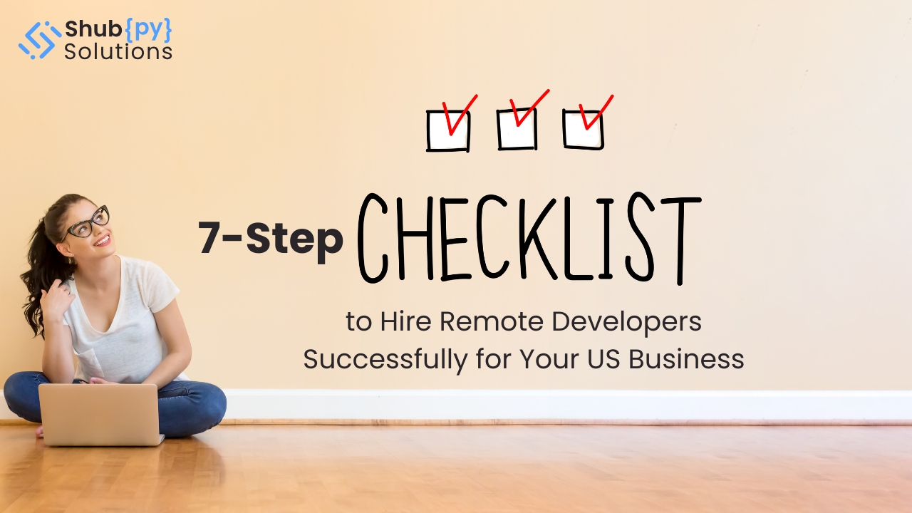 Checklist to hire remote developers